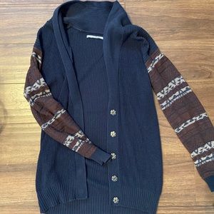 Navy Blue Cardigan